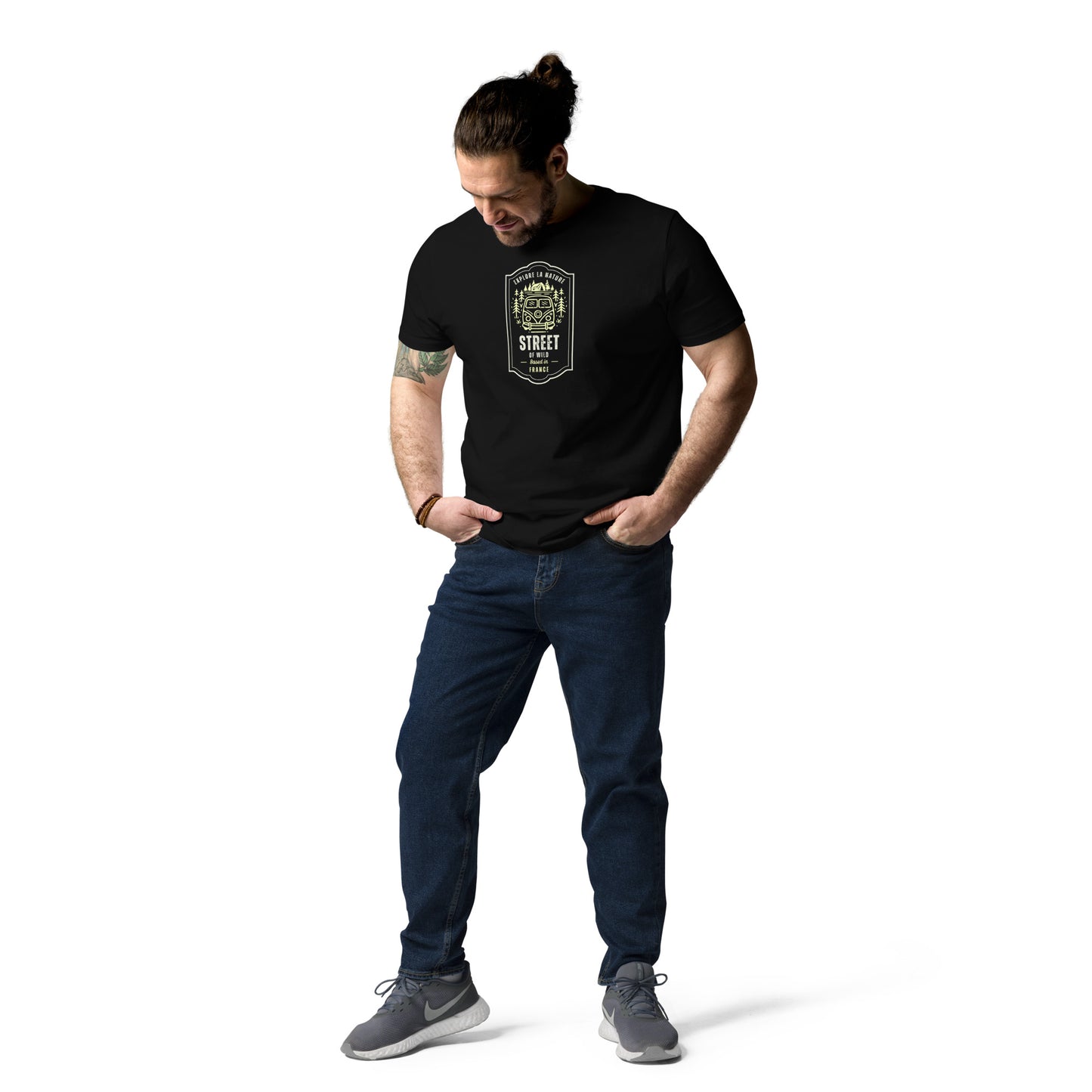 T-shirt unisexe en coton biologique van life - Streetofwild