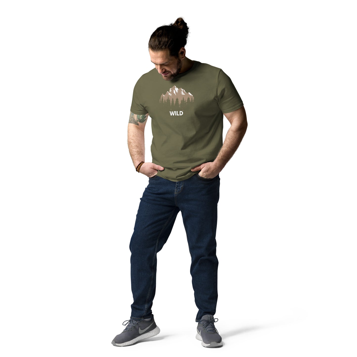 T-shirt unisexe en coton biologique wild - Streetofwild