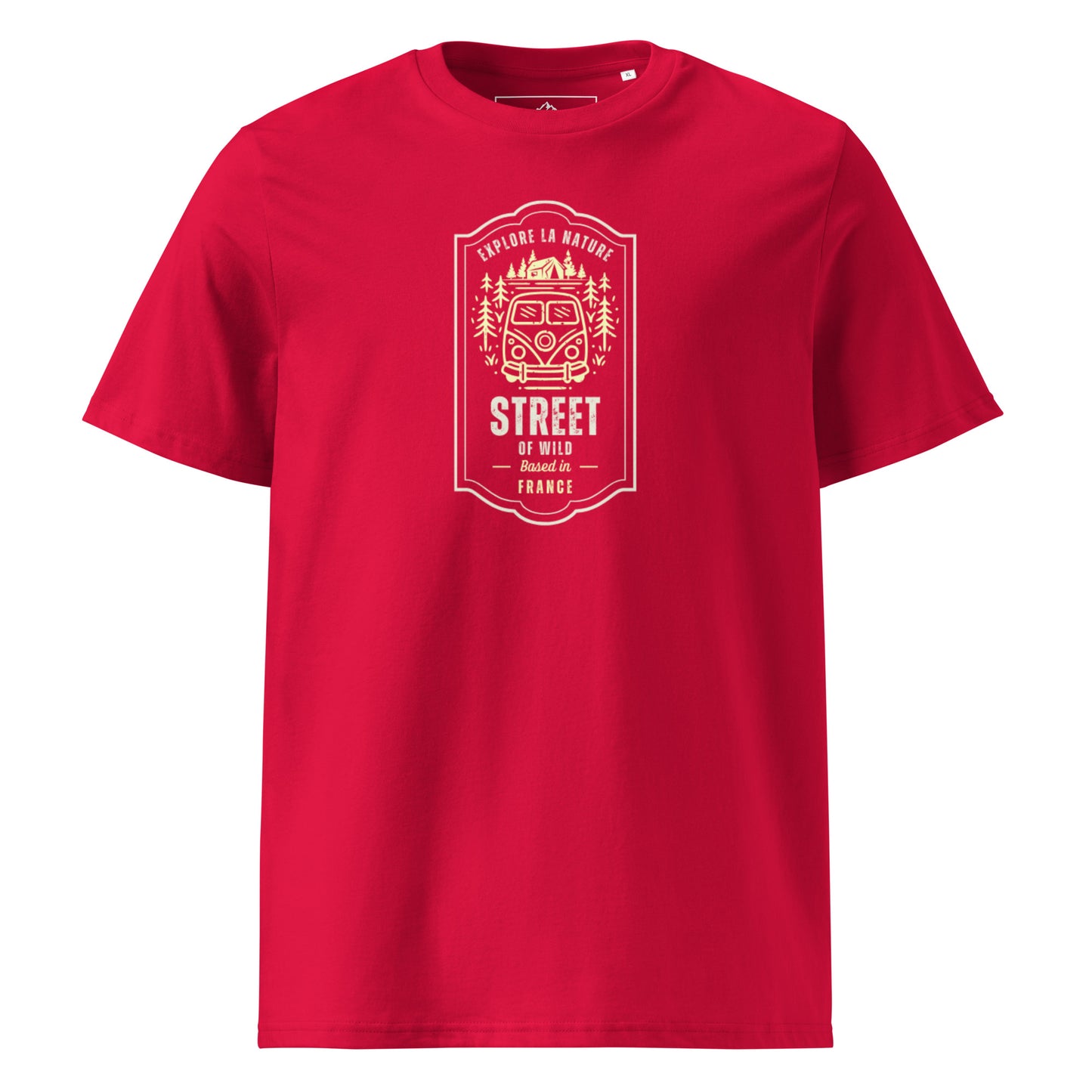 T-shirt unisexe en coton biologique van life - Streetofwild