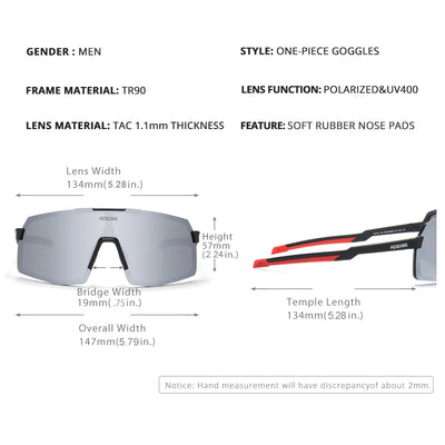 Lunettes de Soleil Polarisées KD0805&nbsp; - Streetofwild