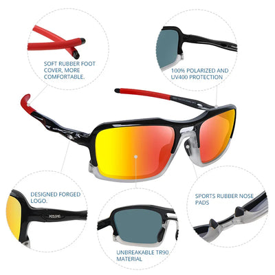 KE lunettes de soleil polarisées - Streetofwild
