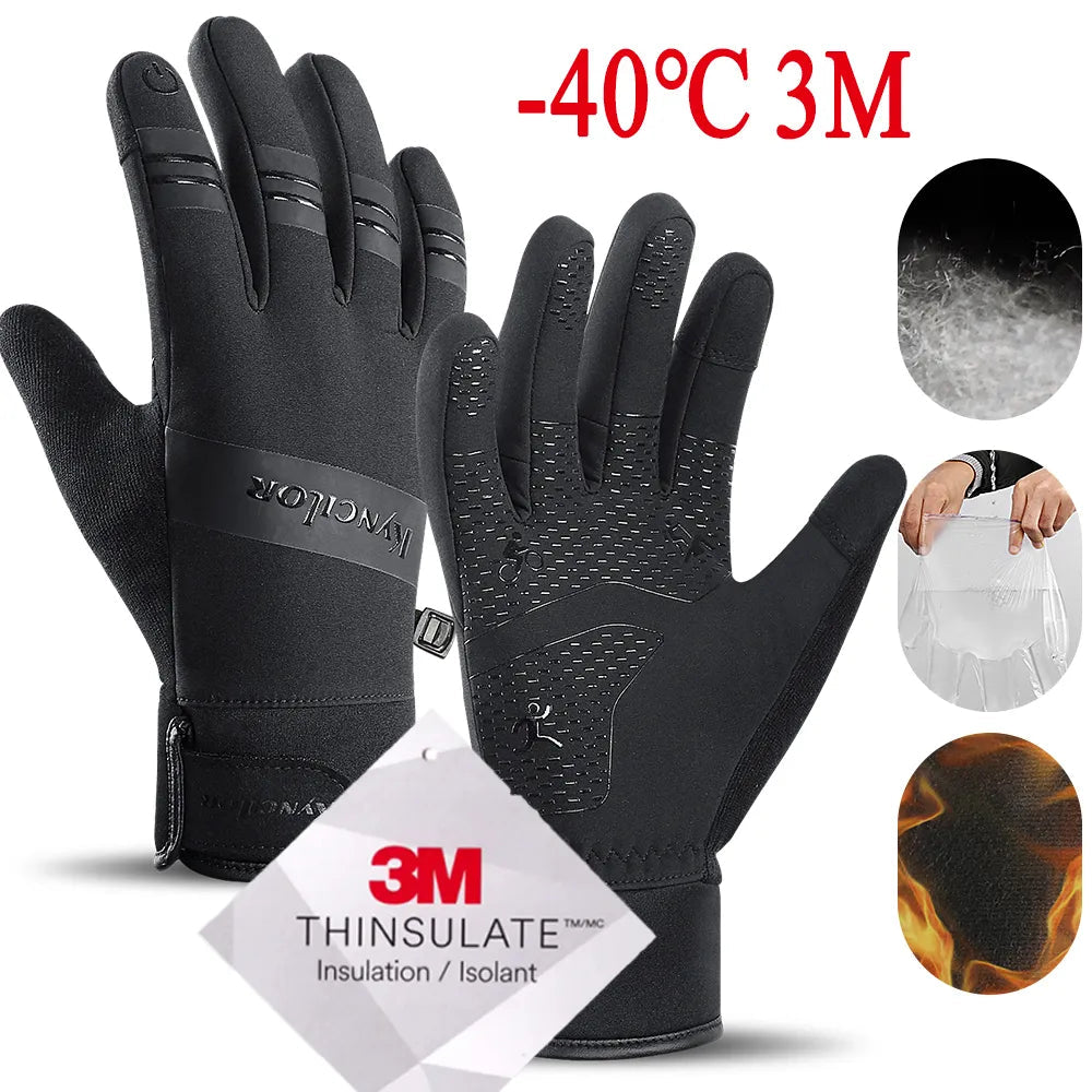 Gants hiver thermiques -40° technologie ISOLANT 3M - Streetofwild