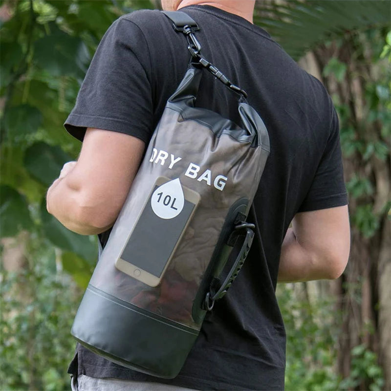 sac de rangement étanche 10L 20L pour natation, Trekking - Streetofwild