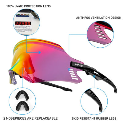 SP-Lunettes de soleil de sport 1 lentille, nouvelle collection - Streetofwild