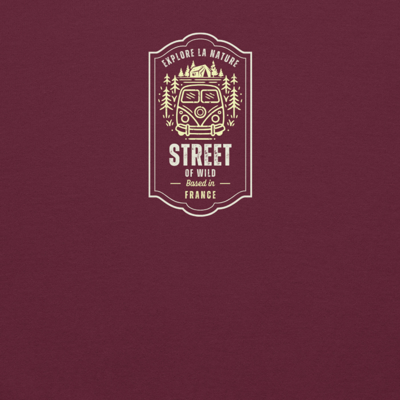 Sweat Unisexe à Col Rond van life - Streetofwild