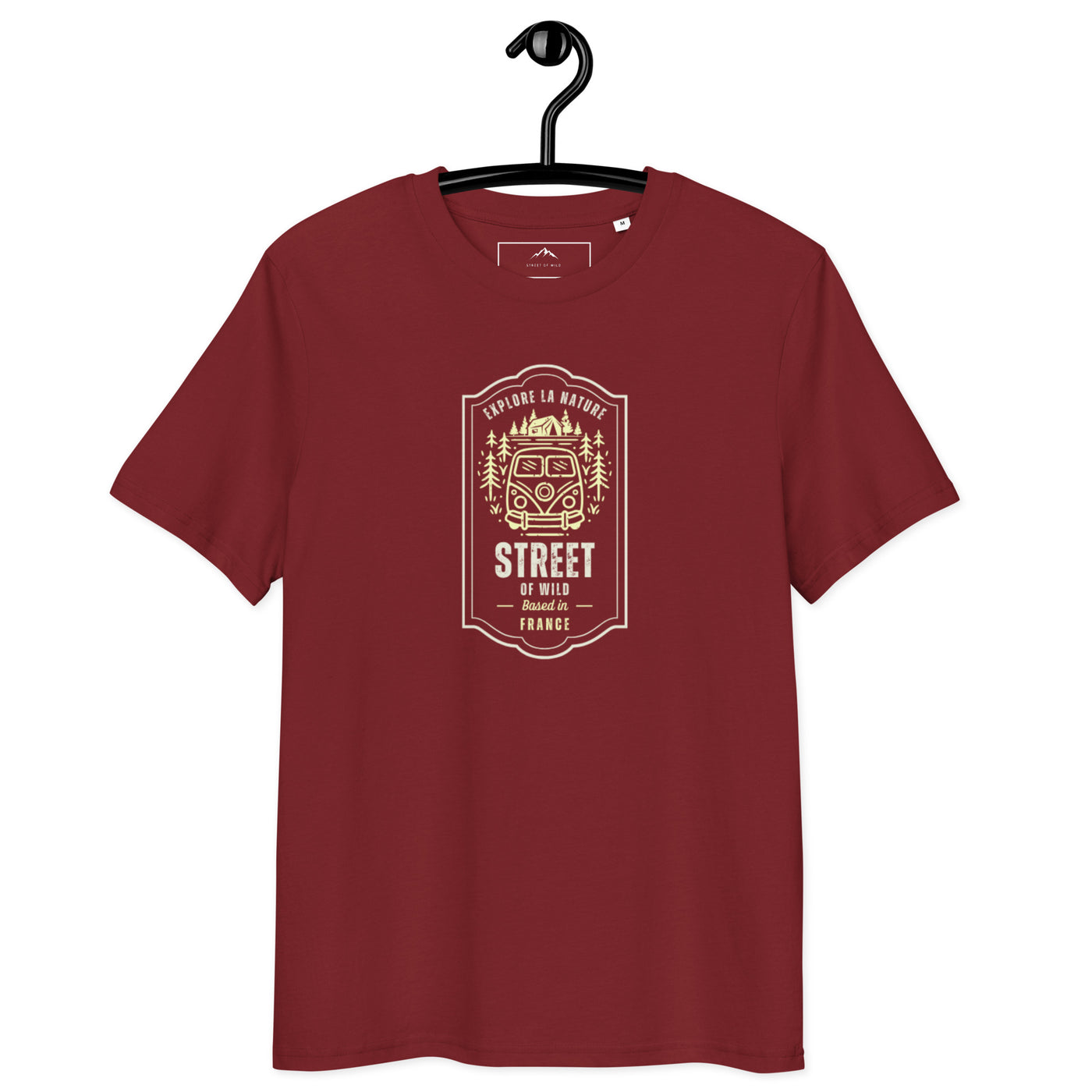 T-shirt unisexe en coton biologique van life - Streetofwild
