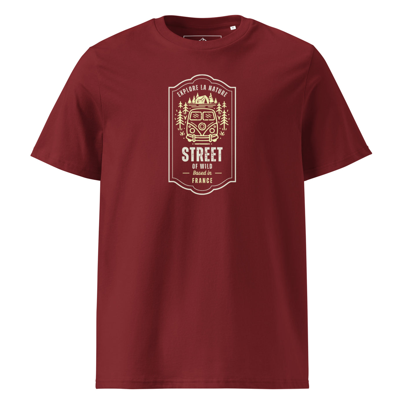 T-shirt unisexe en coton biologique van life - Streetofwild