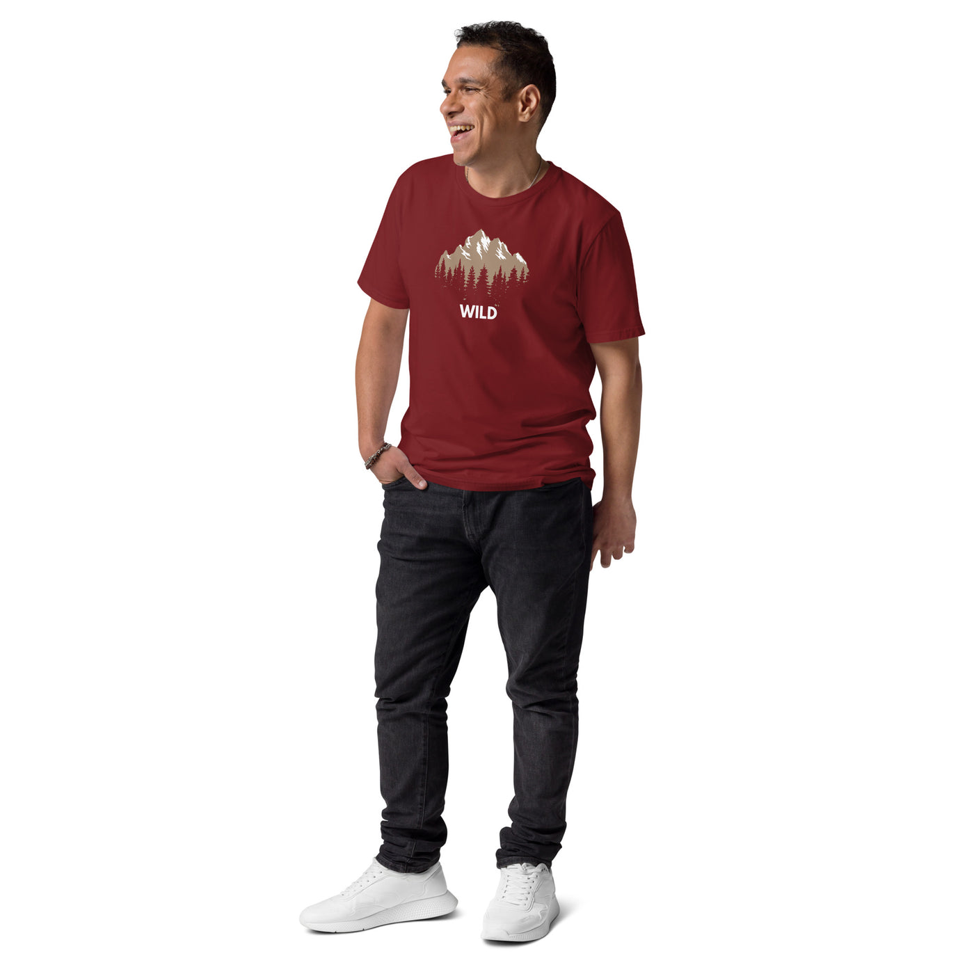 T-shirt unisexe en coton biologique wild - Streetofwild