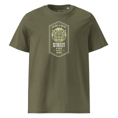 T-shirt unisexe en coton biologique van life - Streetofwild