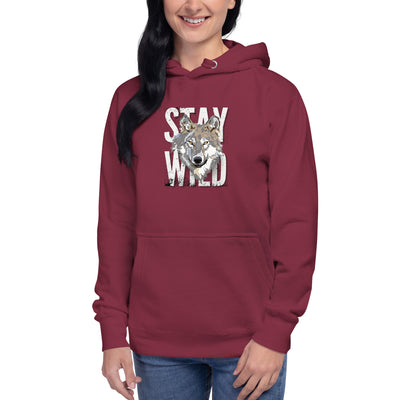 Sweat à Capuche Unisexe wolf gang - Streetofwild