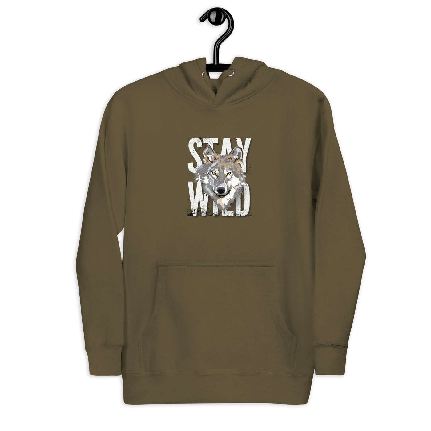 Sweat à Capuche Unisexe wolf gang - Streetofwild