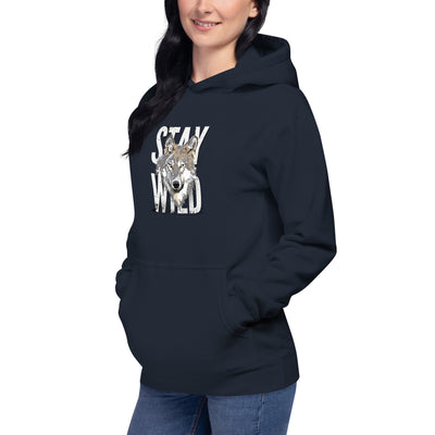 Sweat à Capuche Unisexe wolf gang - Streetofwild