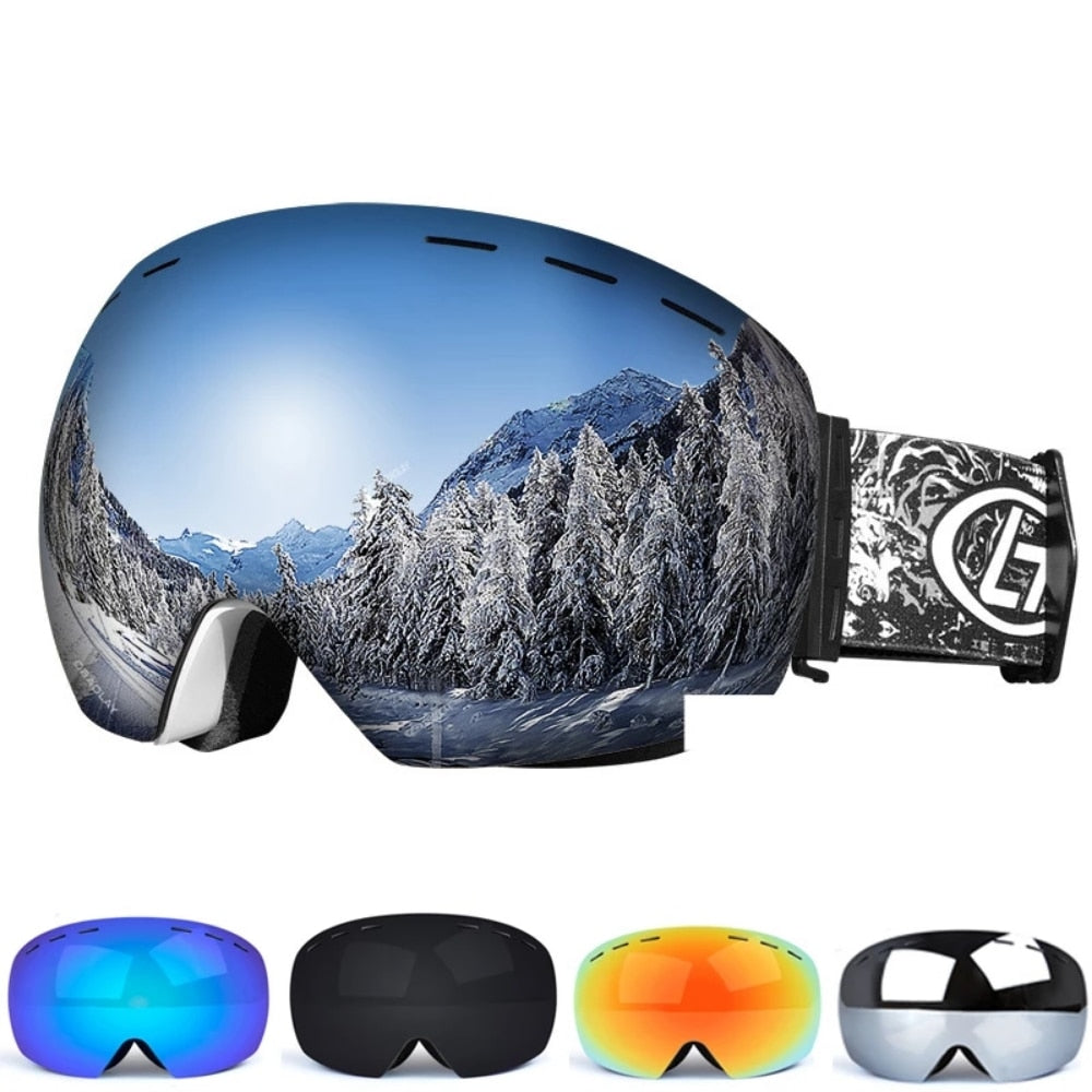 Masque de ski anti-buée à double couche - Streetofwild